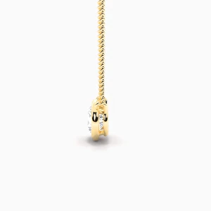 Forever Round Solitaire Necklace
