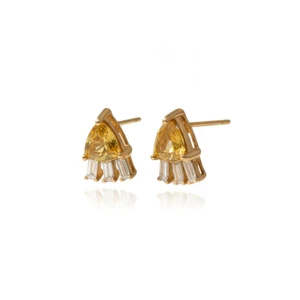 Kaleidoscope Yellow Sapphire Earrings